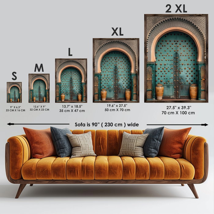 Wallity Cuadro Decorativo GE128-L Multicolor